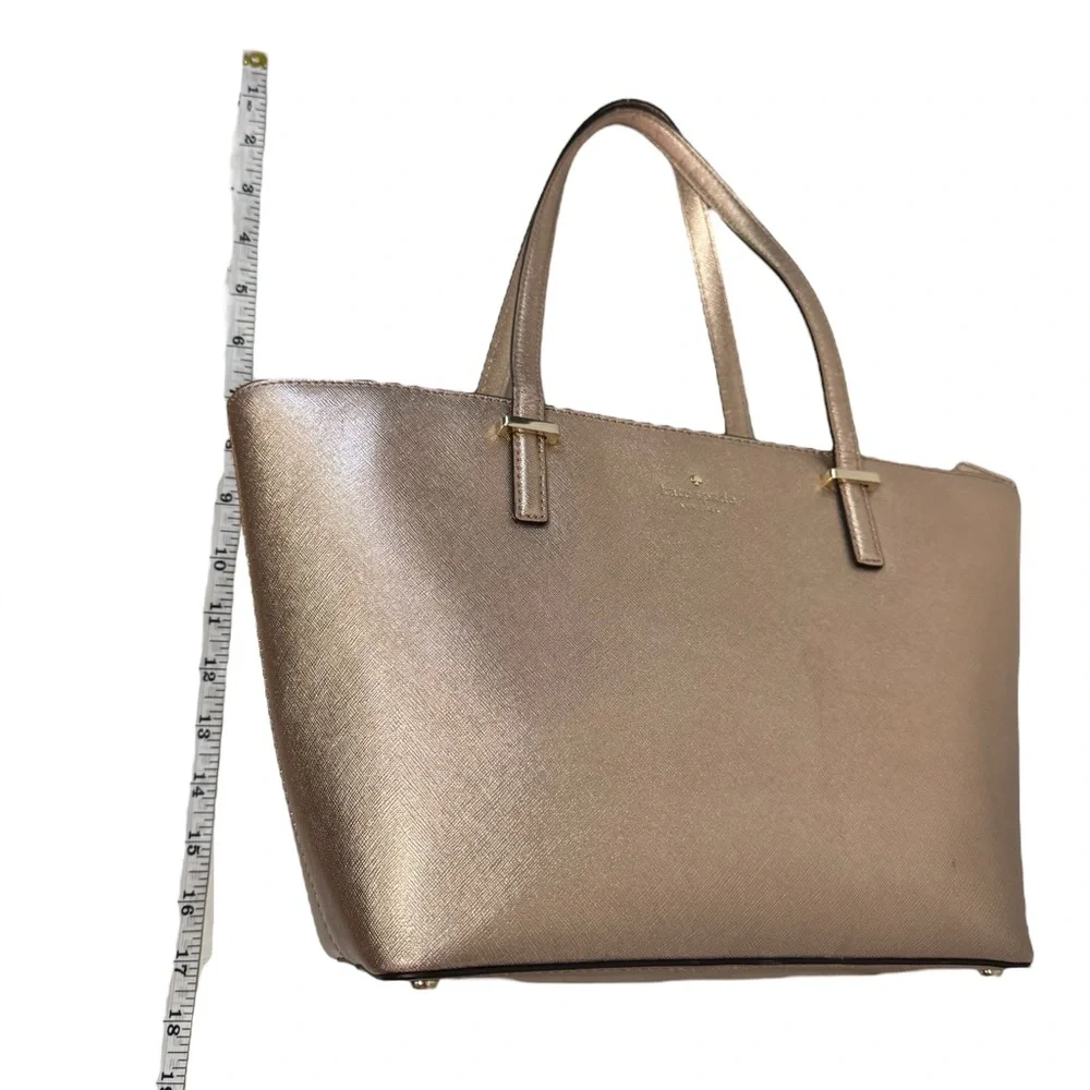 Kate‎ Spade Cedar Street Harmony Tote Bag Metallic Rose